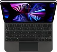 🔌 apple magic keyboard for ipad pro 11-inch and ipad air in black - us english, 1st, 2nd, 3rd, 4th, and 5th generation compatibility logo