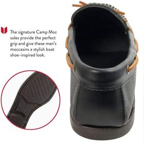 img 1 attached to 🏕️ Minnetonka Mens Camp Maple Smooth: Comfort and Style for Nature Enthusiasts