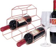 tabletop honeycomb wine rack assembly logo