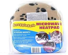 img 4 attached to 🐾 Pet Heating Pad Set with SnuggleSafe Microwavable Pad, Collapsible Bowl - 2 Pack