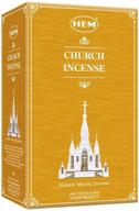enhance your orthodox worship experience with hem catholic church masala incense sticks - pack of 12 (180g) logo