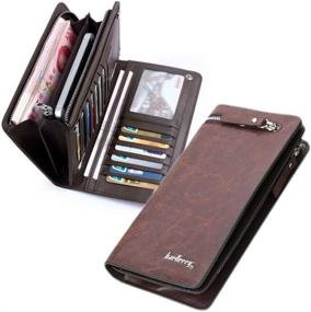 img 4 attached to 👜 Stylish Bifold Leather Handbag Holder Wallet: Organize and Safeguard your Essentials