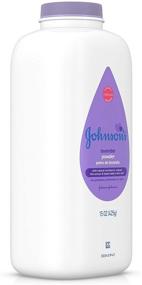 img 1 attached to 🌿 Johnson's Baby Powder Calming Lavender: Soothe Your Baby's Skin with a 15 Ounce Delight