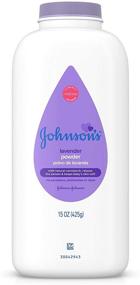 img 4 attached to 🌿 Johnson's Baby Powder Calming Lavender: Soothe Your Baby's Skin with a 15 Ounce Delight