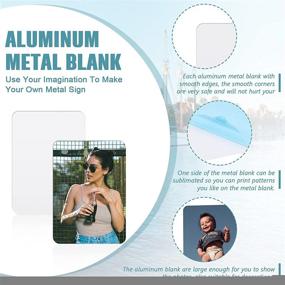 img 2 attached to Pieces Sublimation Blank Aluminum Printing