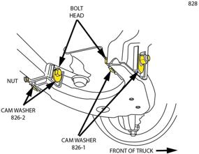 img 1 attached to Moog K100129 Caster Camber Adjusting