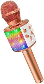 img 4 attached to 🎤 Wireless Bluetooth Microphone for Christmas and Birthday Celebrations
