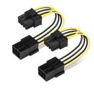 💡 кабель-адаптер benfei 2 pack 6-pin до 8-pin pcie - эффективное преобразование питания на 4 дюйма логотип