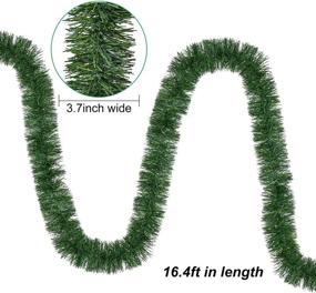img 3 attached to Lvydec Artificial Christmas Decoration Greenery Seasonal Decor for Wreaths, Garlands & Swags
