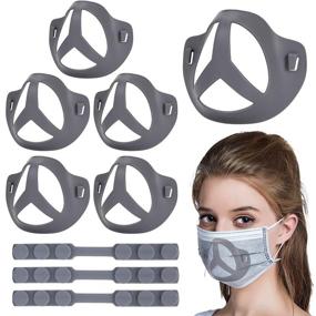 img 4 attached to 🛡️ Silicone Homemade Comfortable Breathing Washable Occupational Health & Safety Products: Essential Personal Protective Gear for a Safe Workplace