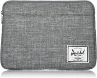 🔒 herschel anchor sleeve for macbook/ipad, raven crosshatch, 13-inch: the ultimate protective solution logo