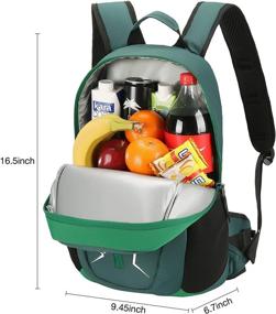 img 3 attached to 🎒 Piscifun Cooler Backpack - Ultimate Leakproof Insulated Cooler Bag for Outdoor Enthusiasts - Keep Food and Drinks Cold with this Lightweight Backpack Cooler - Ideal for Picnic, Fishing, Hiking, Camping, Beach, Park, and Day Trips