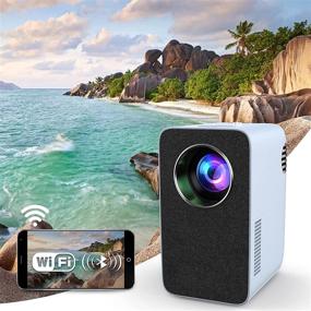 img 4 attached to Projector Bluetooth Speaker Outdoor Wireless