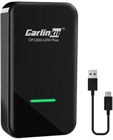 img 4 attached to CarlinKit 3.0 Wireless CarPlay Adapter for Factory Wired CarPlay Cars (Model Year: 2019 to 2020), Wireless CarPlay Dongle for Converting Wired to Wireless CarPlay