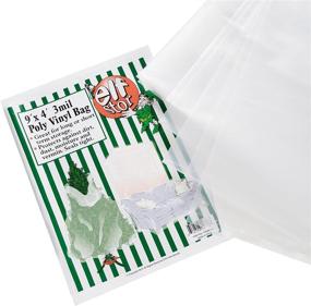 img 1 attached to 🎄 Elf Stor 83-DT5025 Premium Christmas Tree Storage Bag 9ft x 4ft for 7.5ft Trees, Clear