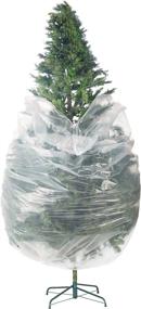 img 4 attached to 🎄 Elf Stor 83-DT5025 Premium Christmas Tree Storage Bag 9ft x 4ft for 7.5ft Trees, Clear