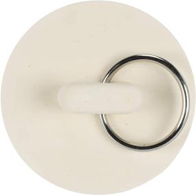img 3 attached to 🚿 Danco 1-1/2 inch Rubber Drain Stopper, White - Efficient and Durable Carded Stopper - 80227
