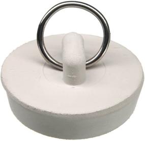 img 4 attached to 🚿 Danco 1-1/2 inch Rubber Drain Stopper, White - Efficient and Durable Carded Stopper - 80227
