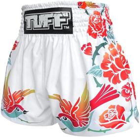 img 3 attached to Шорты Tuff Muay Thai TUF MS618 WHT M