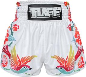 img 4 attached to Шорты Tuff Muay Thai TUF MS618 WHT M