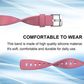 img 3 attached to CAVN Sport Bands Compatible With Fitbit Luxe Wellness & Relaxation