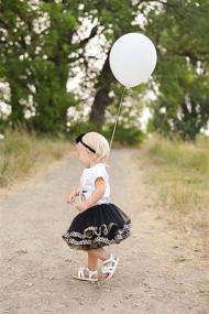 img 2 attached to 🎀 Adorable Perfect Pairz 2nd Birthday Outfit: Baby Girl Tutu Dress Set