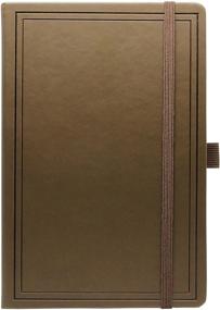 img 2 attached to 🎨 AlphaSketch Premium Hardcover Sketchbook (5.8"x 8.3") - Chestnut Brown Leather Journal in Gift Box - 200 Recycled Blank White Pages - Ideal for Professional Artists, Designers, Novice Artists, and Children