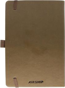 img 1 attached to 🎨 AlphaSketch Premium Hardcover Sketchbook (5.8"x 8.3") - Chestnut Brown Leather Journal in Gift Box - 200 Recycled Blank White Pages - Ideal for Professional Artists, Designers, Novice Artists, and Children