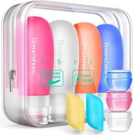 refillable silicone toiletry containers - essential accessories for travel logo