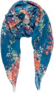 stylish floral scarves - mimosito women's lightweight fashion accessories logo