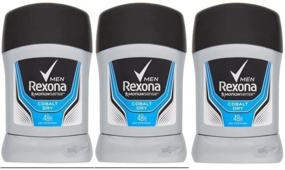 img 1 attached to 💪 Rexona Men Motion Sense Cobalt Dry Deodorant Stick - Long-lasting Protection, Pack of 3