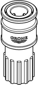 img 1 attached to GROHE AMERICA 46315000 Quick Coupling