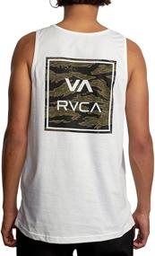 img 2 attached to RVCA Graphic Sleeveless Shirt Black Men's Clothing for T-Shirts & Tanks