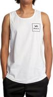 rvca graphic sleeveless shirt black men's clothing for t-shirts & tanks logo