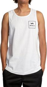 img 4 attached to RVCA Graphic Sleeveless Shirt Black Men's Clothing for T-Shirts & Tanks