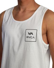 img 3 attached to RVCA Graphic Sleeveless Shirt Black Men's Clothing for T-Shirts & Tanks