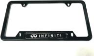 auteal stainless license holders infiniti logo