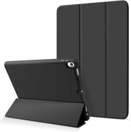 📱 bentoben ipad air 10.5" case (3rd gen) 2019 / ipad pro 10.5" 2017 with pencil holder, premium protective tablet case slim soft tpu back smart cover auto sleep/wake for apple ipad air 3 10.5, black logo