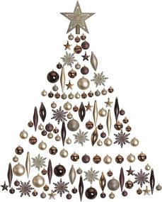 img 2 attached to 🎄 PEIDUO119 CT Christmas Balls Tree Ornaments: Shatterproof Ball Set for Festive Decorations during Xmas, Holidays, Weddings, and Parties
