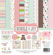 🎀 echo park paper bjg45016 bundle of joy girl scrapbooking collection kit logo