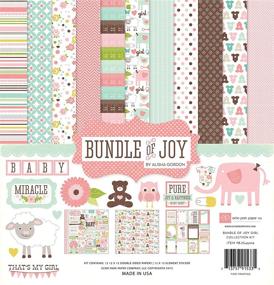img 1 attached to 🎀 Echo Park Paper BJG45016 Bundle of Joy Girl Scrapbooking Collection Kit