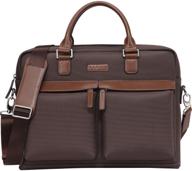 💼 banuce large laptop messenger bag for men - stylish business attache case for work logo