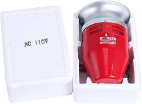 img 1 attached to 🔊 YaeCCC MS-390 Motor Horn Siren Buzzer: Powerful 125DB Decibel Security for AC 110V