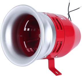 img 2 attached to 🔊 YaeCCC MS-390 Motor Horn Siren Buzzer: Powerful 125DB Decibel Security for AC 110V