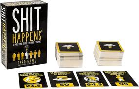 img 3 attached to 💩 Shit Happens Card Game: Rib-tickling Entertainment for Adult Gamers in Black
