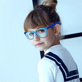 img 2 attached to 👓 Детские очки для блокировки синего света Zasun - комплект из 2 шт.