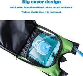 img 3 attached to LOCALLION Hydration Bladder: 2L Leak Proof Water Bag | BPA Free Reservoir for Hydration Packs