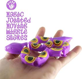 img 1 attached to Kicko Wacky Wiggly Jointed Snakes