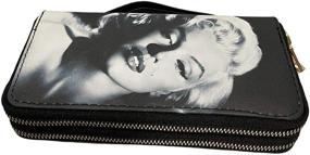 img 3 attached to 👜 Chic and Stylish Marilyn Monroe Wristlet: Signature Women's Handbags & Wallets for Your Smartphone