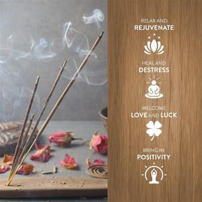 img 2 attached to 🧹 Holistic Home Cleansing: 12 Packs of HEM Palo Santo Natural Masala Incense Sticks (15g Each)